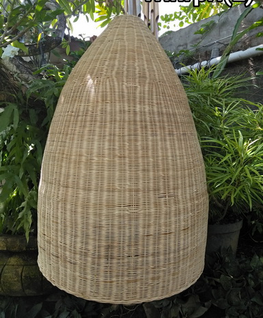 wicker lamp