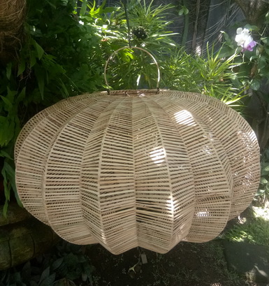 wicker lamp