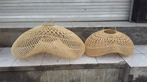 wicker lamp