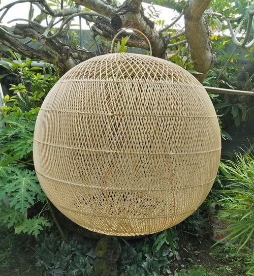 wicker lamp
